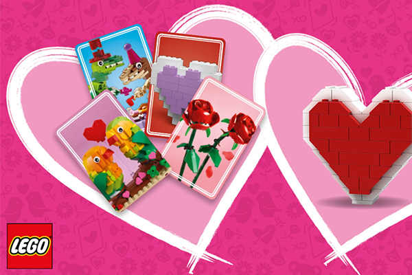 Free Lego Valentine’s Day Card