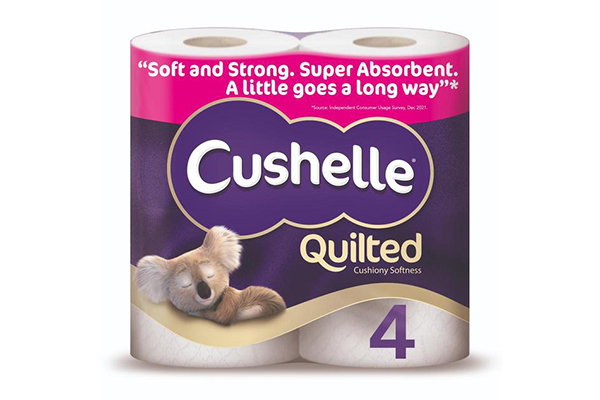 Free Cushelle Quilted Toilet Roll