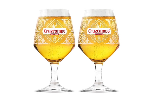 Free Cruzcampo Pint Glass