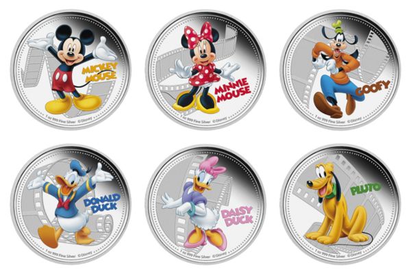 Free Official Disney Mickey Mouse & Friends Coin