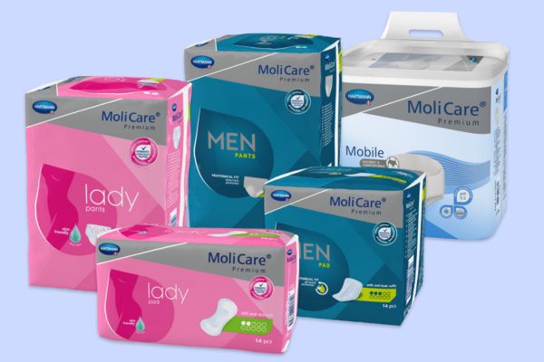 Free incontinence pads samples