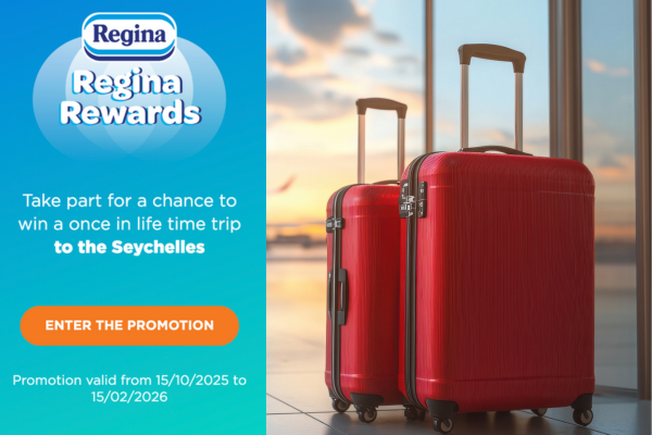 Win Big with Regina Rewards — Instant Prizes & a Dream Trip!